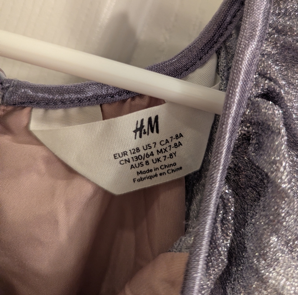 H&M Girls' Gradient Ruffle Dress - Picture 3 of 5